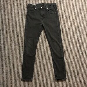 Levis Premium 510 Men's 30x30 Faded Black Skinny Fit Jeans Big E